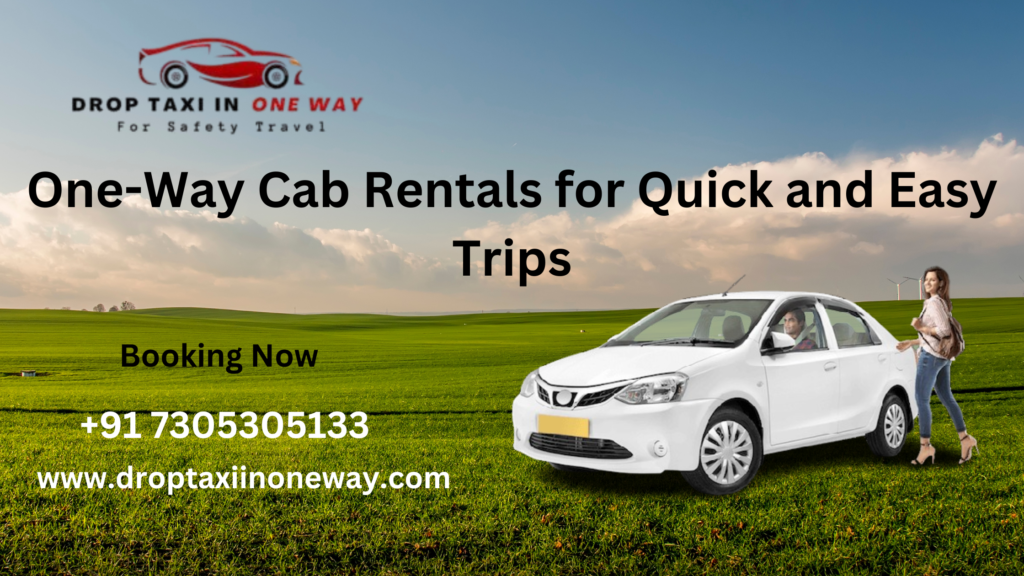 One way cab rental