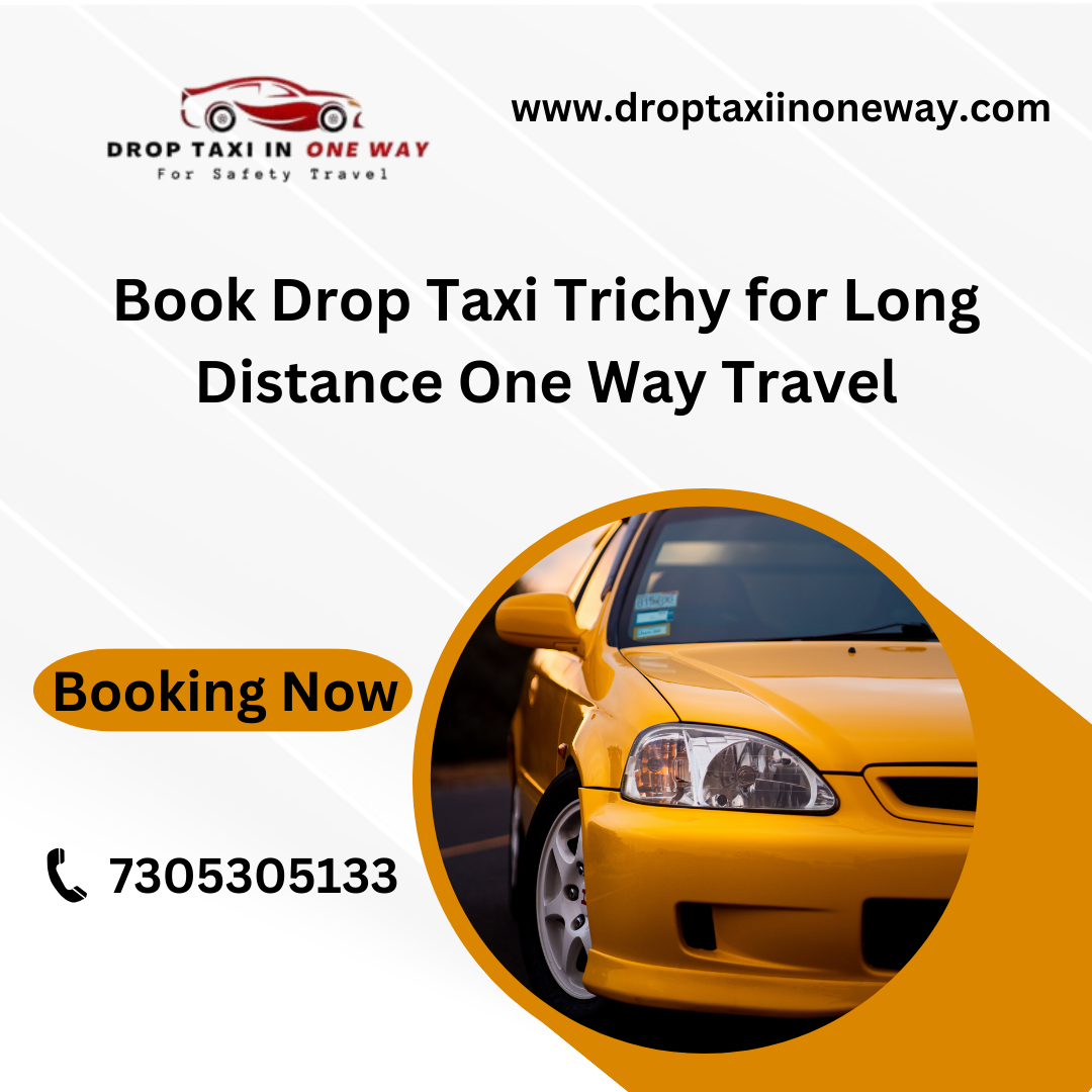 Drop taxi Trichy