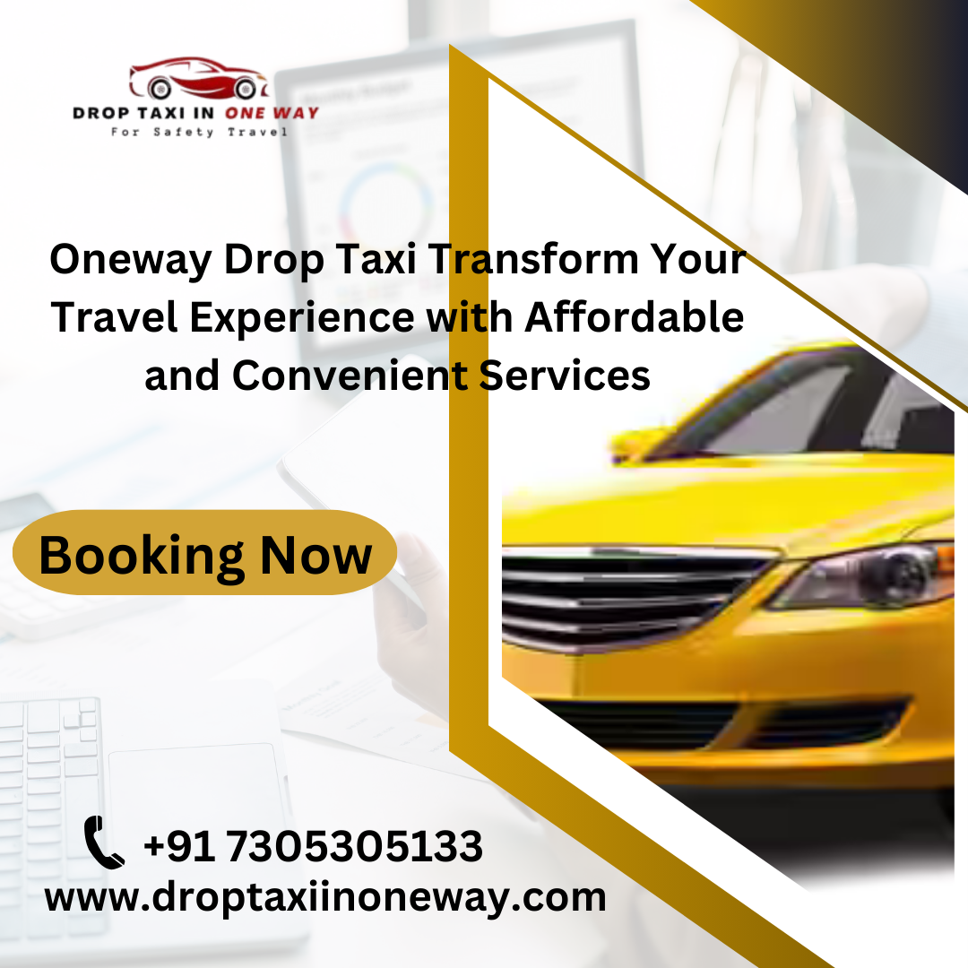 Oneway drop taxi