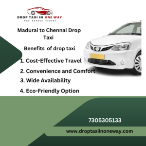 Madurai to Chennai Drop Taxi