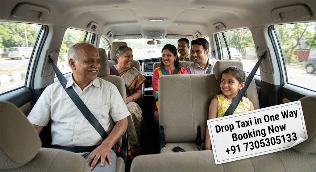 drop taxi near me for family travel
