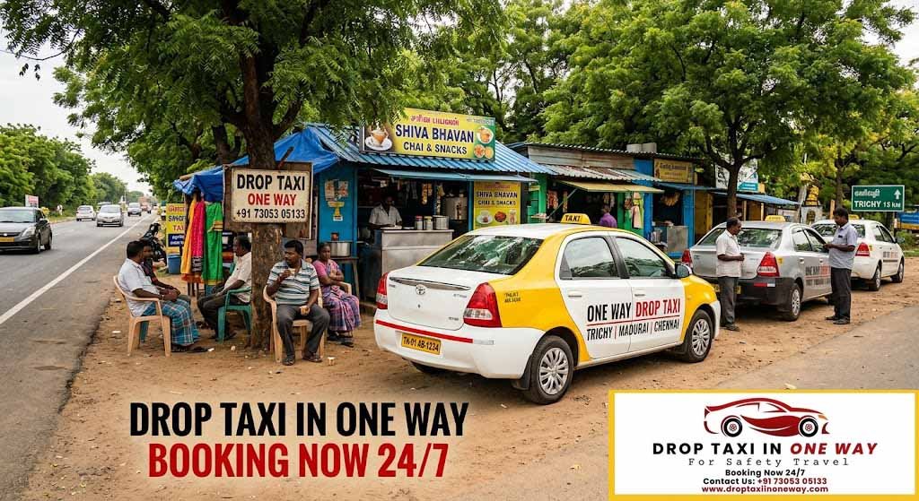 Book chennai to madurai taxi now scenic route