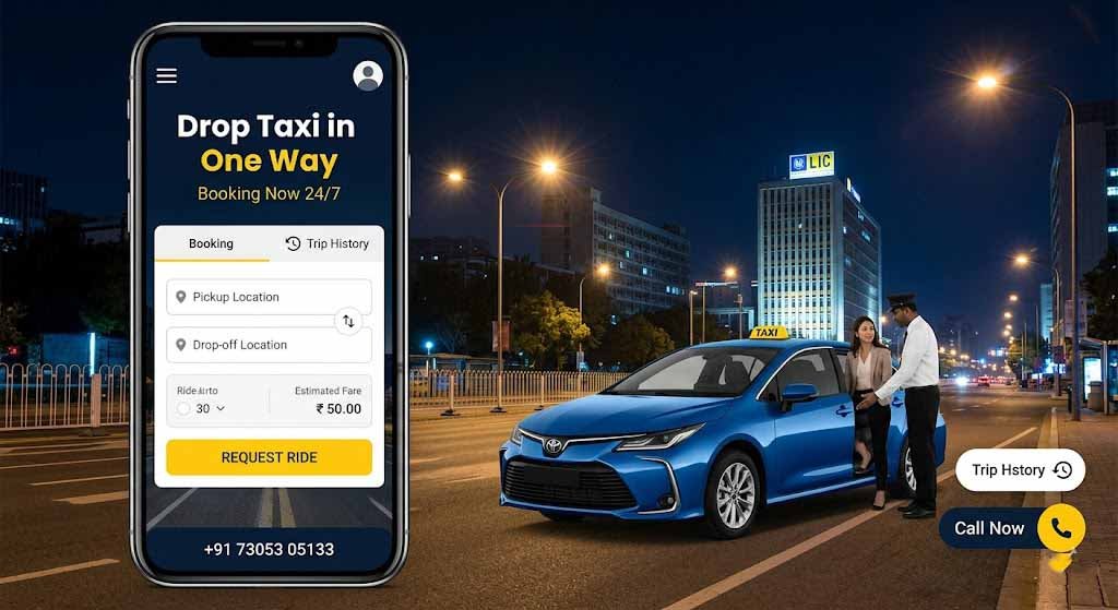 Chennai to Bangalore one way taxi fare booking app