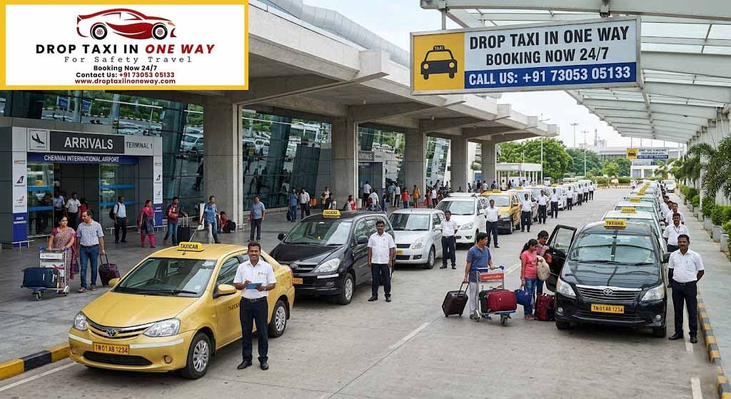 Taxi near me chennai airport pickup zone