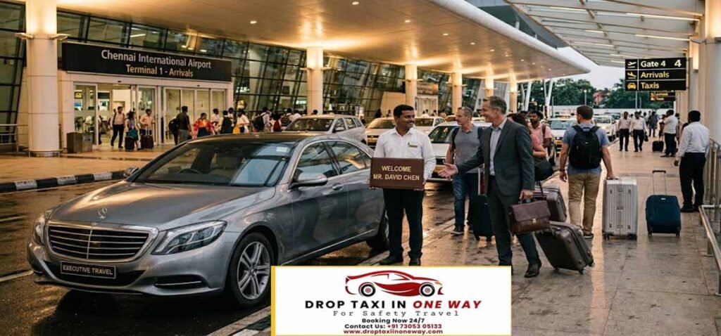 Airport pickup Chennai with professional drivers