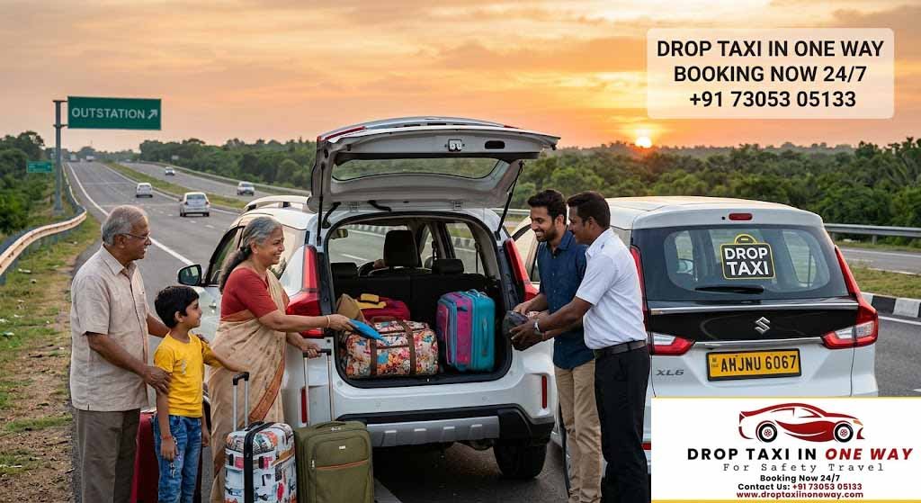 outstation taxi fare chennai family travel