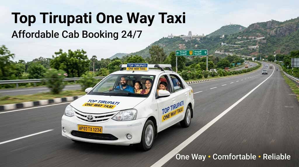 Tirupati One Way Taxi booking service