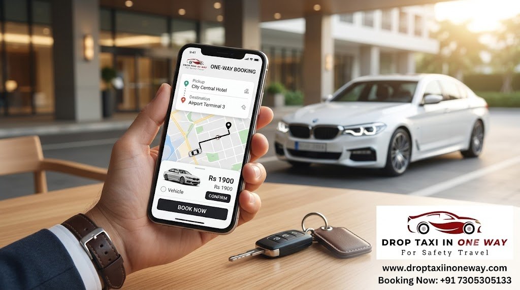 Online One-Way Taxi Booking
